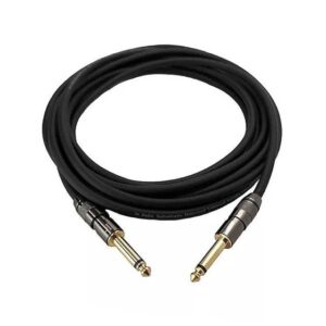 Ostar 3-Meter Noise Reduction Instrument Cable for Electric Guitar, Bass & Keyboard | OFC Shielded Audio Cable (10ft) - Image 1