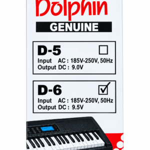 Dolphin D-6 Genuine Power Adaptor for Casio SA & CTK Keyboards - Image 2
