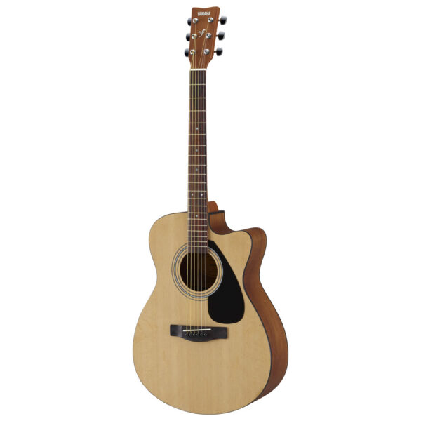 Yamaha FS80C Acoustic Guitar – Natural, 6-String Concert Cutaway – FSharp Music Store